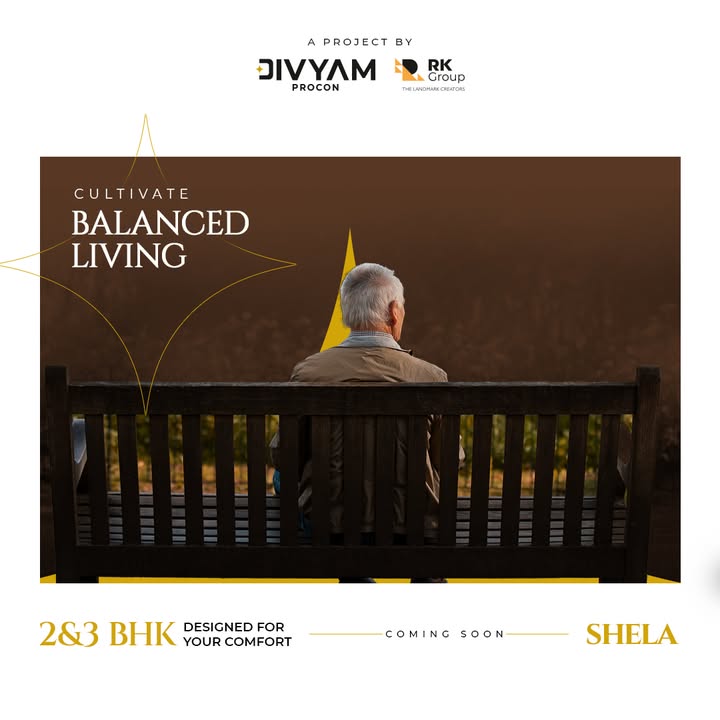 Divyam Procon,  DivyamProcon, ComingSoon, ComfortHomes, 2BHK, 3BHK, LocationOfYourDreams, DreamHome, HealthierFuture, ShelaResidences, RealEstate, InvestmentOpportunity, BalancedLiving, Property, Shela, Ahmedabad