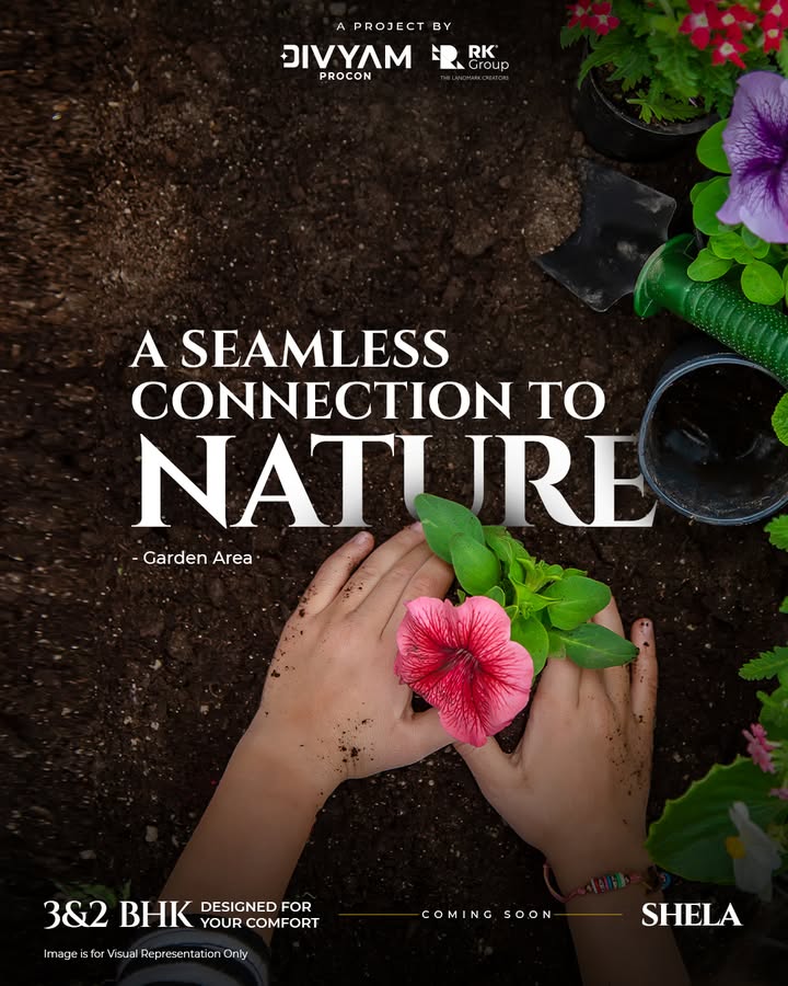 Divyam Procon,  DivyamProcon, 2BHK, 3BHK, ComingSoon, ComfortHomes, ShelaResidences, RealEstate, InvestmentOpportunity, Property, Shela, Ahmedabad