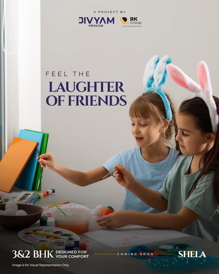 Divyam Procon,  DivyamProcon, 2BHK, 3BHK, ComingSoon, ComfortHomes, VibrantCommunity, RealEstate, InvestmentOpportunity, Property, Shela, Ahmedabad