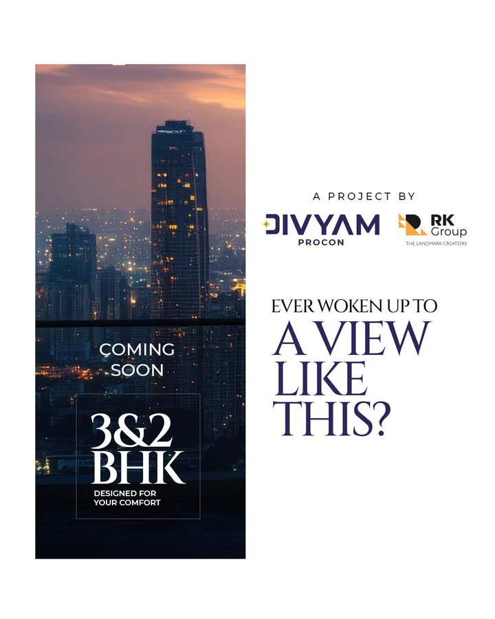 Divyam Procon,  DivyamProcon, 2BHK, 3BHK, ComingSoon, ComfortHomes, ShelaResidences, RealEstate, InvestmentOpportunity, Property, Shela, Ahmedabad