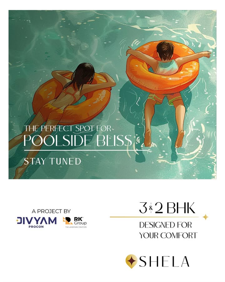 Divyam Procon,  DivyamProcon, 2BHK, 3BHK, ComingSoon, ComfortLiving, ShelaResidences, RealEstate, InvestmentOpportunity, SmartInvestment, Property, Shela, Ahmedabad