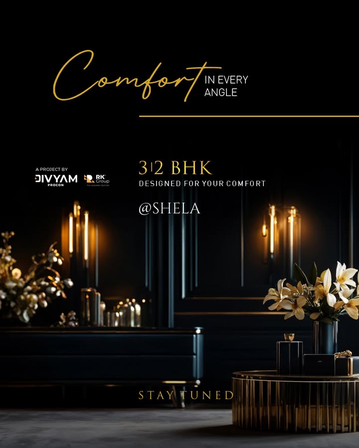 Divyam Procon,  DivyamProcon, 2BHK, 3BHK, ComingSoon, SampleHouseReady, Investment, LifestyleElevated, ElegantSpaces, RealEstate, PropertyGoals, Property, Shela, Ahmedabad