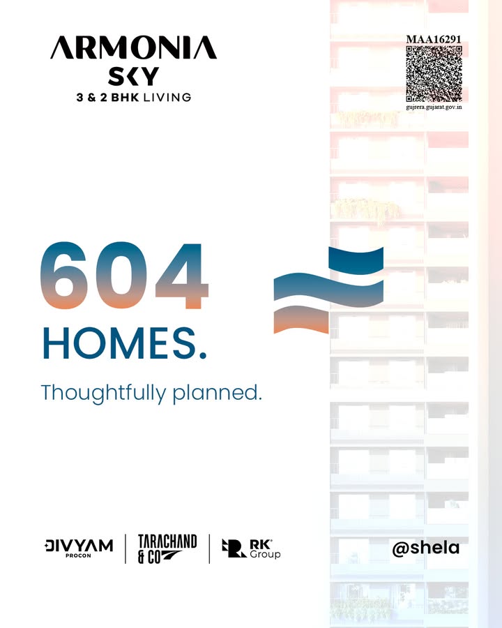 Divyam Procon,  ArmoniaSky, SkyLiving, SkyViews2026, ArchitectureLovers, CitySkyline, InnovationInDesign, ModernSpaces, BuildYourDream, SkyInspiration, TrendingNow