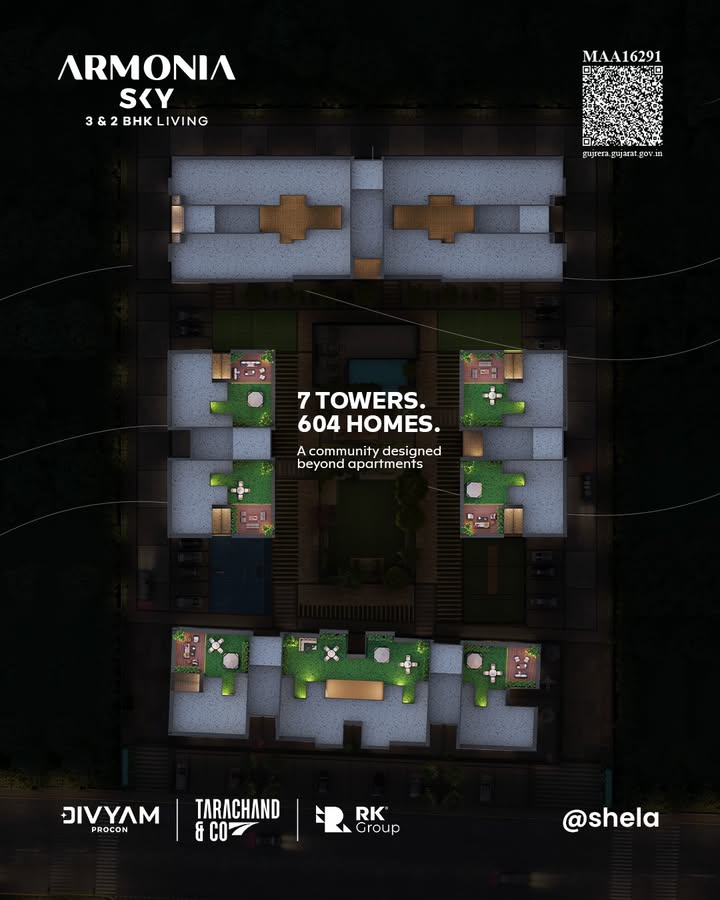 Divyam Procon,  ArmoniaSky, SkyLiving, SkyViews2026, ArchitectureLovers, CitySkyline, InnovationInDesign, ModernSpaces, BuildYourDream, SkyInspiration, TrendingNow