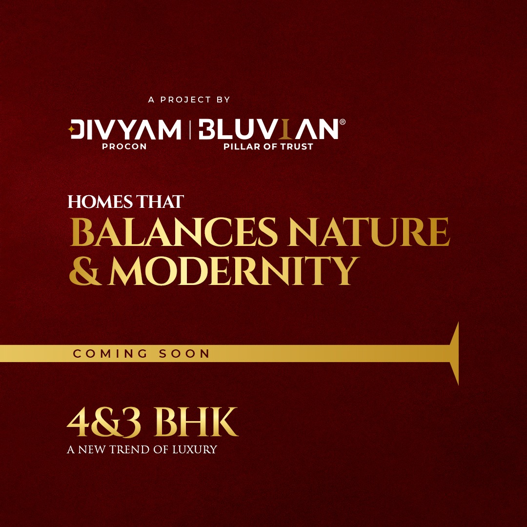 Divyam Procon,  DivyamProcon, Bluvian, ComingSoon, SupremeLifestyle, 3BHK, 4BHK, ModernLuxury, DreamHomes, LuxuryRealEstate, InvestmentOpportunity, Property, LinkInRoad, Ahmedabad