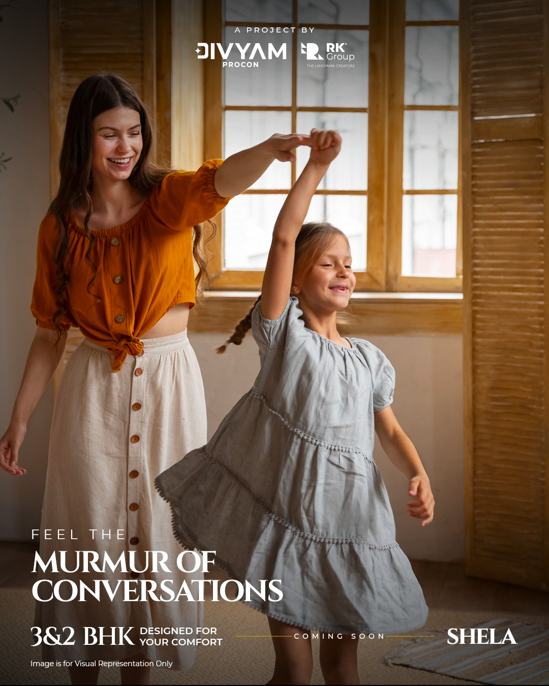 Divyam Procon,  DivyamProcon, 2BHK, 3BHK, ComingSoon, ComfortHomes, ShelaResidences, RealEstate, InvestmentOpportunity, Property, Shela, Ahmedabad