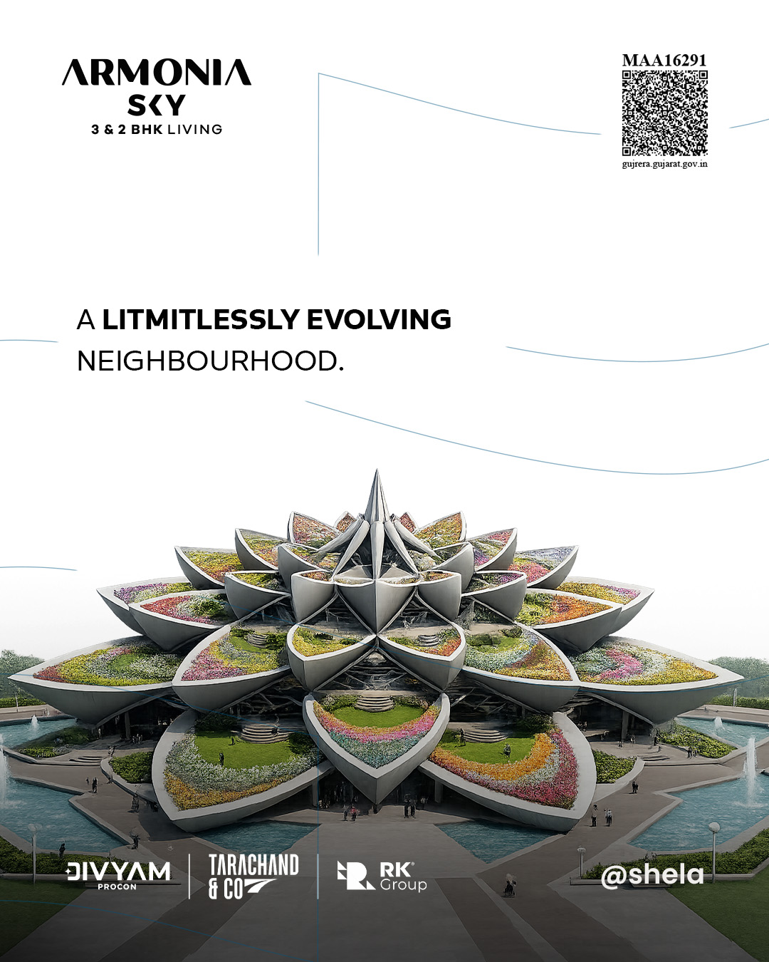 Divyam Procon,  BeLimitlessatArmoniaSky, ArmoniaSky, SkyLiving, SkyViews2026, ArchitectureLovers, CitySkyline, InnovationInDesign, ModernSpaces, BuildYourDream, SkyInspiration, TrendingNow