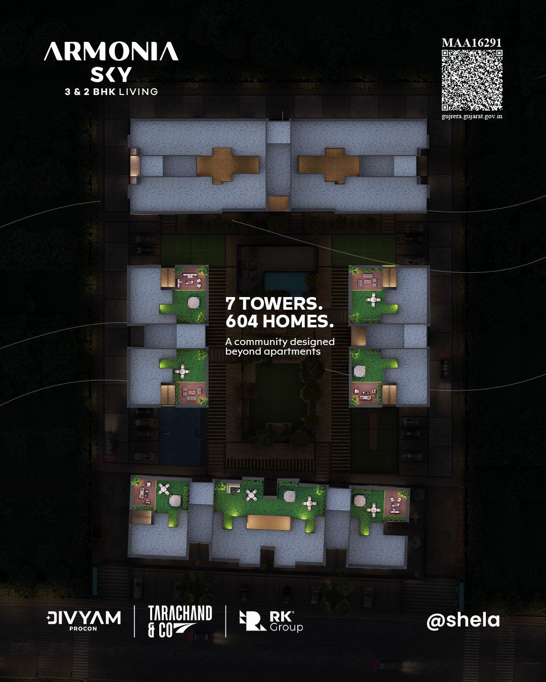 Divyam Procon,  ArmoniaSky, SkyLiving, SkyViews2026, ArchitectureLovers, CitySkyline, InnovationInDesign, ModernSpaces, BuildYourDream, SkyInspiration, TrendingNow